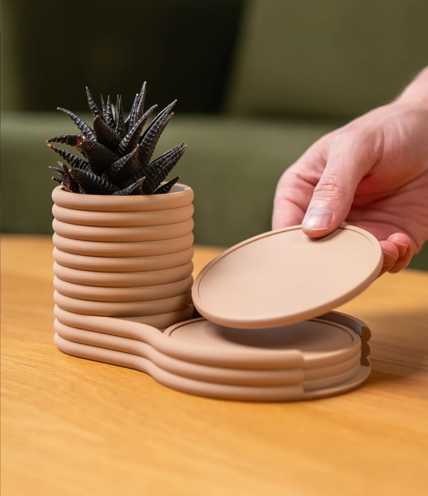 Coaster Planter